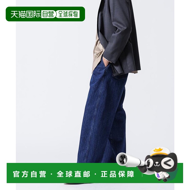 日本直邮NANO universe ASSEMBLANC 拉普细节牛仔长裤 NA103EM110