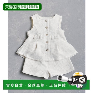 cours les 儿童宽松短款 夹克两件套 1h可退 亮片装 日本直邮apres