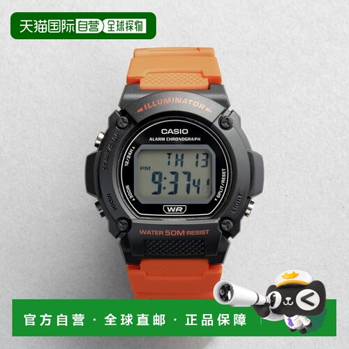 日本直邮CASIO STANDARD 卡西欧标准 W-219H-4A 手表 品牌 男士