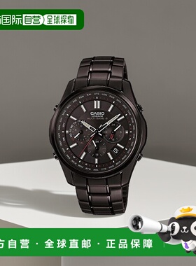 【日本直邮】Casio卡西欧电波腕表黑色简约休闲LIW-M610 DB-1AJF