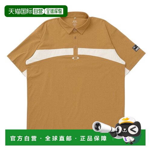 日本直邮Oakley 欧克利男士高尔夫服装STAL SHAP冷感短袖Polo衫FO
