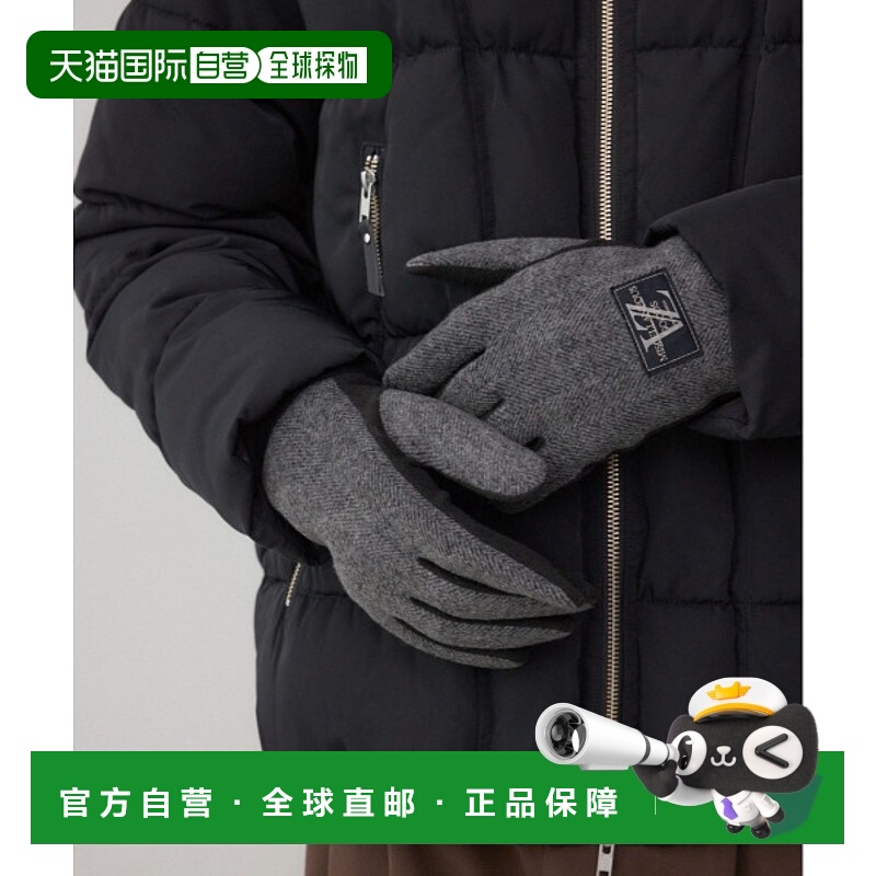 1h可退 日本直邮AZUL BY MOUSSY 男装 保暖裏毛手套 觸控指尖設計