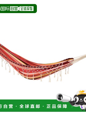 日本直邮CAPTAINSTAG 鹿牌 假日棉质吊床 橙色 UD2007