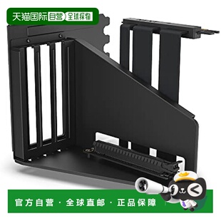 【日本直邮】NZXT 垂直型GPU支架&延长线 黑色 AB-RH175-B1