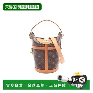 日本直邮中古LV路易威登女包B级9新handbag手提包涂层/防水帆布斜