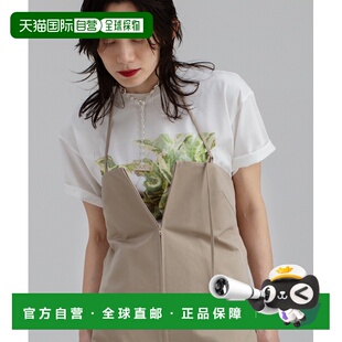 1h可退 日本直邮NOBLE 女装 花卉摄影印花T恤 26070240514010