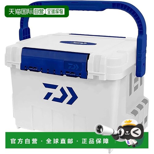 【日本直邮】达亿瓦TB9000 钓具包 白色/蓝色鱼竿