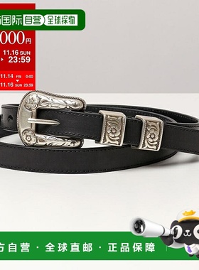 日本直邮J&M DAVIDSON 腰带 西部扣 WESTERN BUCKLE 20MM BWST-0X