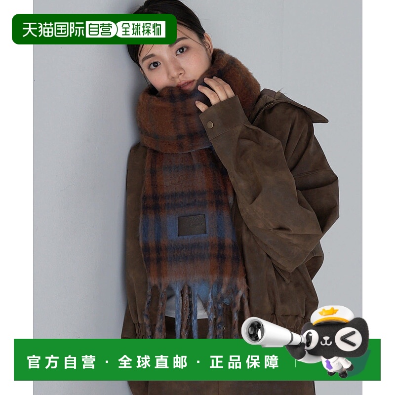 1h可退 日本直邮Ray Cassin 女装 双面可穿 大尺寸 柔软围巾 RCN1