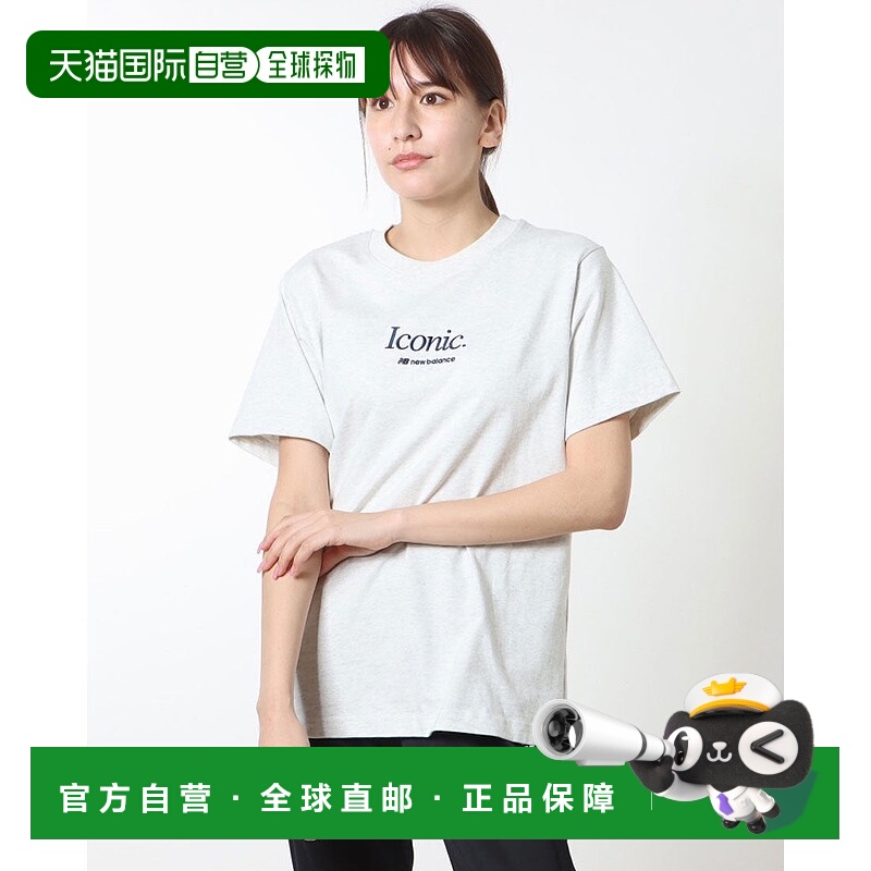 日本直邮 New Balance 女士图形短袖T恤 NB Athletics Icono WT31