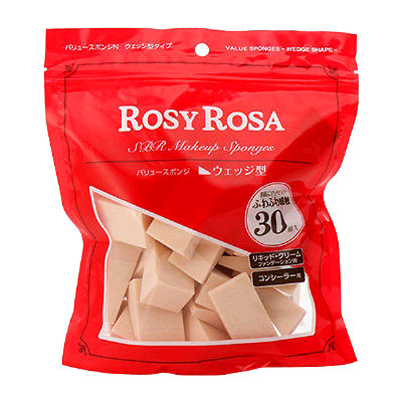 ROSY ROSA化妆海绵美妆蛋粉扑干湿两用30个美妆蛋气垫