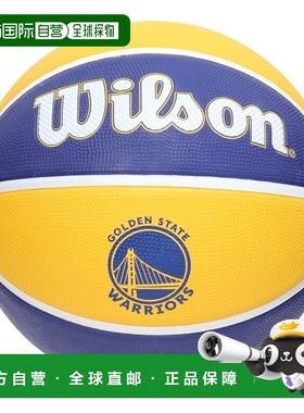 日本直邮Wilson 男子 NBA TEAM TRIBUTE 7号篮球 金州勇士队橡胶
