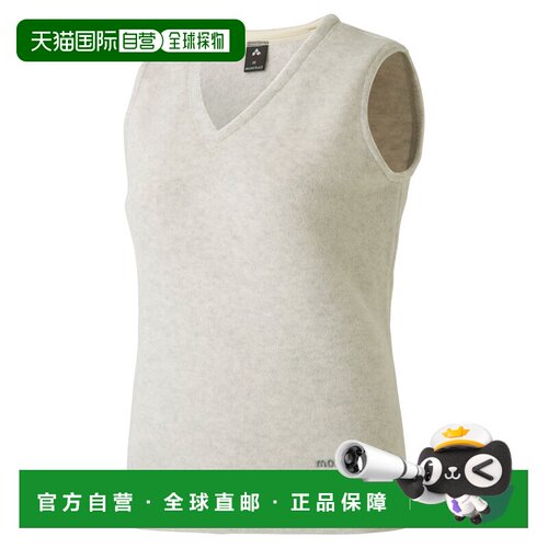 日本直邮MONTBELL CLIMAPLUS 100 宽松V领保暖抓绒无袖背心 女款