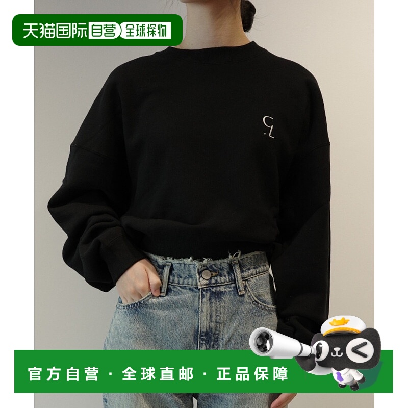 1h可退 日本直邮CLANE 女装 宽松短款针织上衣 落肩设计 休闲舒适