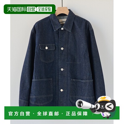日本直邮PUBLIC TOKYO 男装 宽松牛仔工装夹克外套 156650001