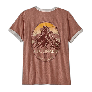 日潮跑腿patagonia巴塔哥尼亚 女子 Chouinard Crest Ringer T恤R
