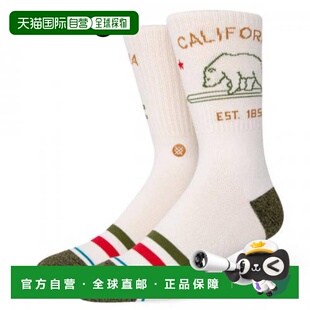 日本直邮STANCE SOCKS 运动袜CALIFORNIA REPUBLIC 2 STANCE SOCK