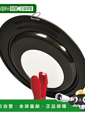 【日本直邮】PEARL METAL锅盖黑色26~30cm HB-2638独立窗口个性家