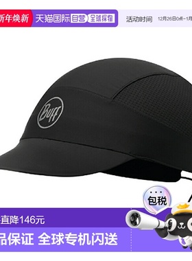 日本直邮Buff buff PACK RUN CAP 黑色运动帽鸭舌帽 247247