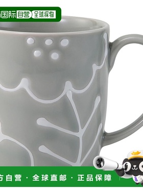 【日本直邮】Hasami ware 马克杯 容量约 250ml Maria 灰色 24732