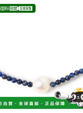 1h可退 日本直邮NINFA handmade 女士 珍珠玉石项链 925银  61423