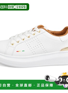 日本直邮Arnold Palmer 女士运动鞋厚底轻便低帮时尚白色运动鞋青