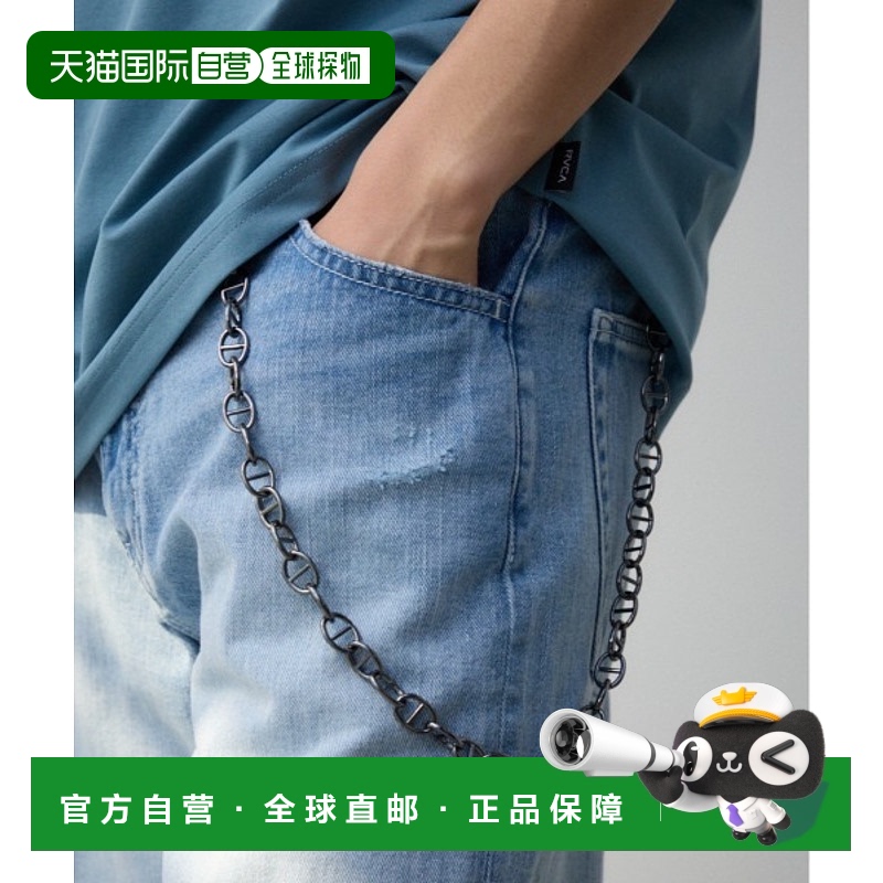 日本直邮AZUL BY MOUSSY 锚形金属钱包链 男女通用  251HST56409E