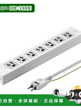 【日本直邮】SANWA SUPPLY电源插座板3P，7位，5mTAP-F37-5ZSR