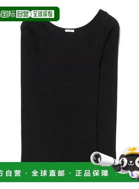 1h可退 日本直邮ATON 女装 修身圆领 长袖T恤 美颈显瘦设计 64140
