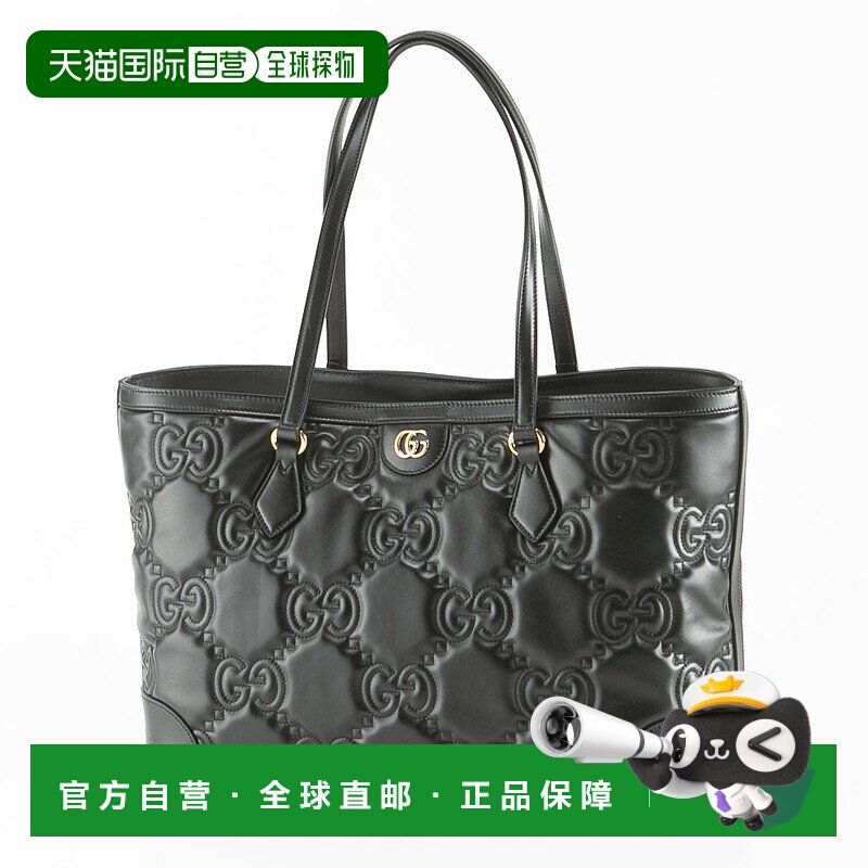 日本直邮GUCCI 手提包 GG MATELASSE MD 绗缝皮革手提包 631685 U