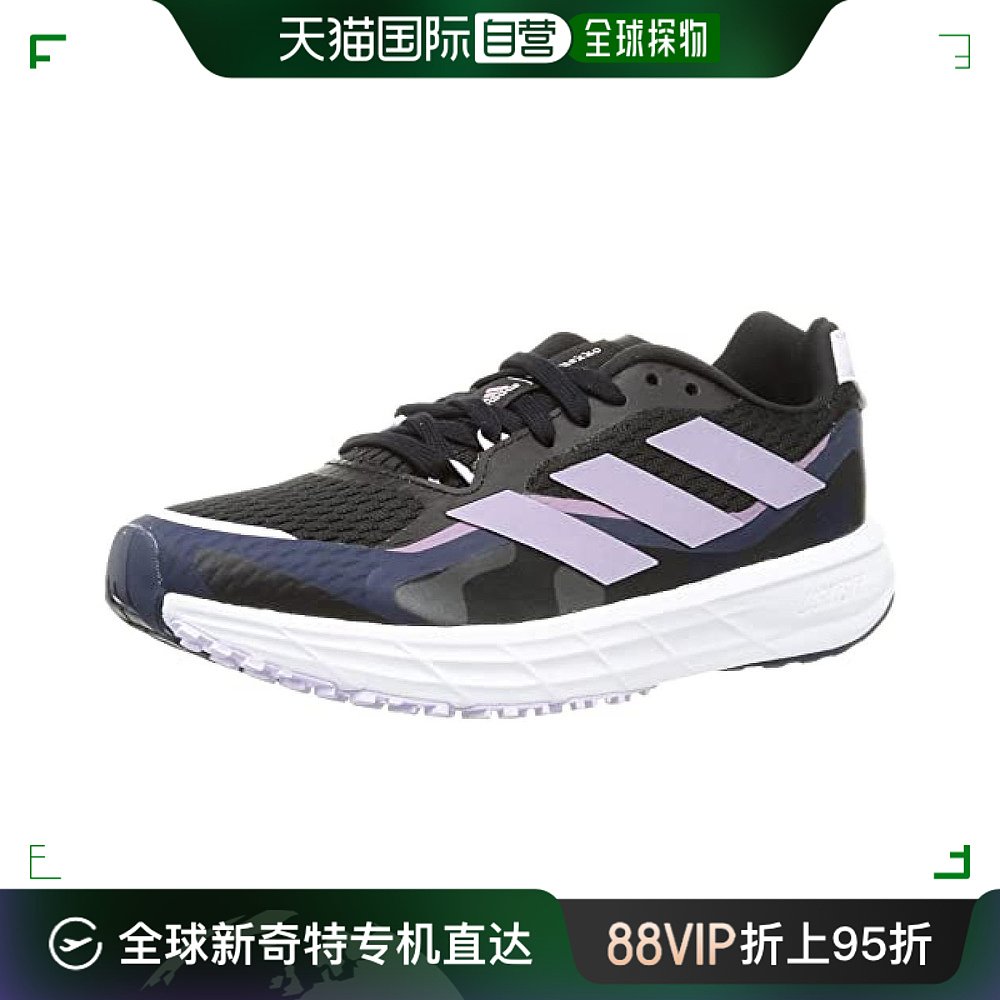 【日本直邮】Adidas阿迪达斯女士运动鞋黑色透气舒适GZ4797 23.5c