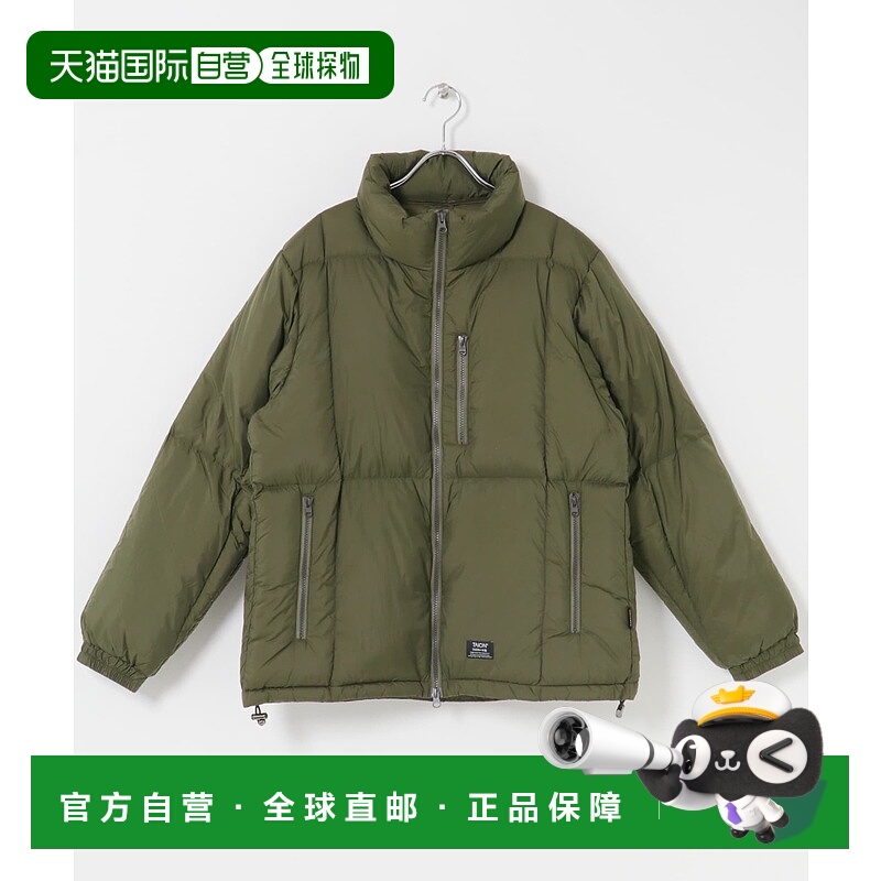 1h可退 日本直邮TAION 男装 轻量高保暖 800FP羽绒 中长款拉链夹