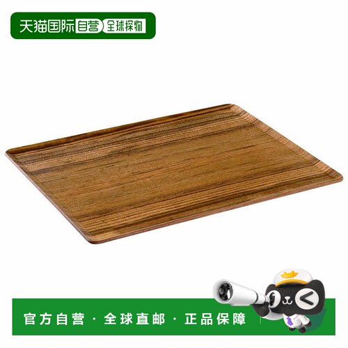 【日本直邮】kinto餐具防滑托盘360x280mm柚木材质做工精致