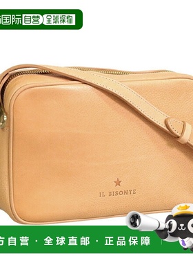 日本直邮IL BISONTE 女士包 单肩包 皮革 米色 bcr327na262b-aa