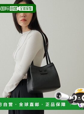 1h可退 日本直邮IACUCCI 女士简约皮革迷你手提包 IAC1051112A001