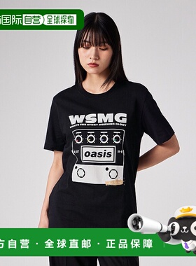 1h可退 日本直邮Paul Smith 女装 × Oasis 联名 WSMG 半袖T恤 男