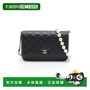 日本直邮中古Chanel香奈儿女包A级95新shoulder bag斜挎包羊皮斜