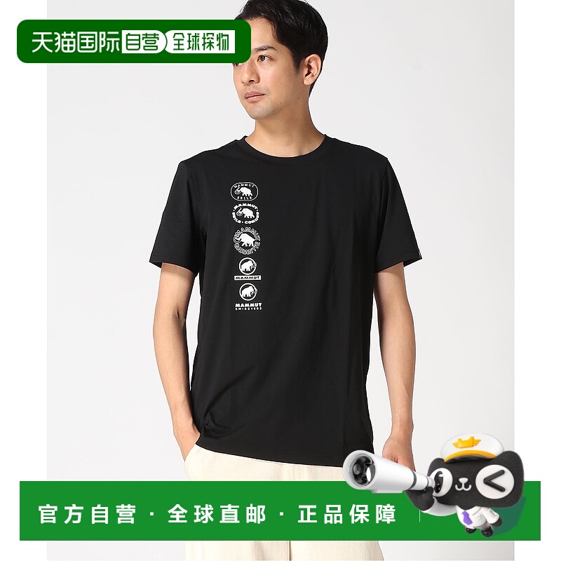 日本直邮Mammut (U)QD Logo History P2 印花T恤
