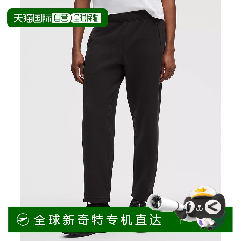 1h可退 日潮跑腿Lululemon露露乐蒙 Scuba 中腰锥形裤 7/8 长 Bla
