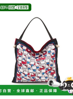 1h可退 日本直邮TOPKAPI hellokitty托特包轻便拉链手提包单肩包