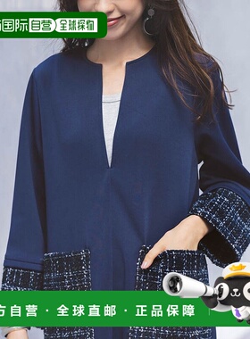 日本直邮RANAN 粗花呢组合迷你连衣裙 [R05096EW11525]