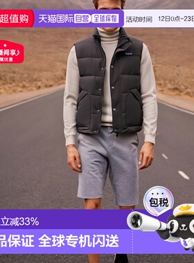 日潮跑腿Patagonia巴塔哥尼亚 男款保暖马甲 INBK XL 20785运动