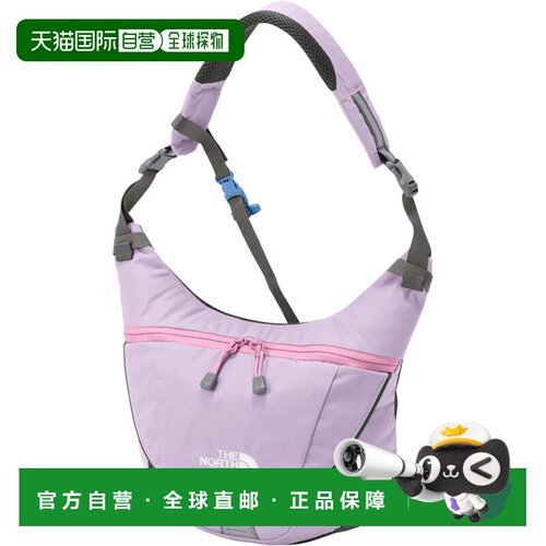 日本直邮THE NORTH FACE 儿童尼龙斜挎包 OC紫蓝色北面