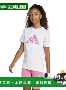 日本直邮adidas 动物印花儿童半袖T恤 [KRM51-JI6731]