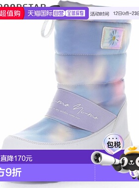 日本直邮MOONSTAR NI-MO NM WPJ033 青少年款套脚靴多色可选女童N
