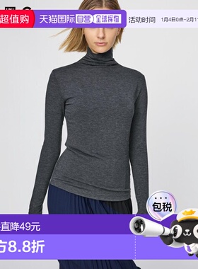 日潮跑腿UNIQLO优衣库 保暖 Heattech 羊绒混纺高领T恤 485825