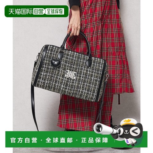 1h可退 日本直邮jouetie 女装 心形吊饰 加大容量 旅行波士顿包