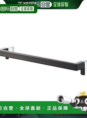 【日本直邮】Yamazaki山崎 厨房毛巾抹布挂架 宽款 黑色 tower