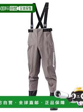 【日本直邮】SHIMANO禧玛诺钓鱼用涉水裤烟灰色FF-051TS钓鱼服