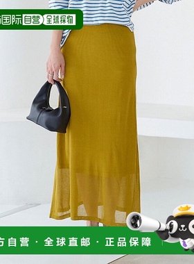 日本直邮KOBE LETTUCE 透明针织裙 短袖上衣[M3604]